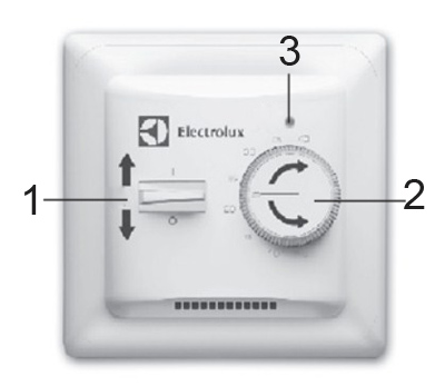 Терморегулятор для теплого пола Electrolux ETB-16